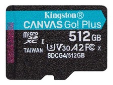 Kingston microSDXC Canvas Go Plus Extended Capacity SD SDCG4/512GBSP