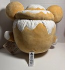 Disney Munchlings Cinnamon Bun Mickey Mouse Plush 16”x14” Large Rare With Tag — photo 7