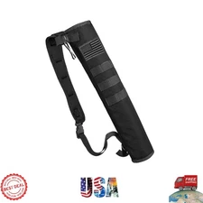 Foldable Lightweight Archery Quiver with Adjustable Strap for Back or Hip Carry