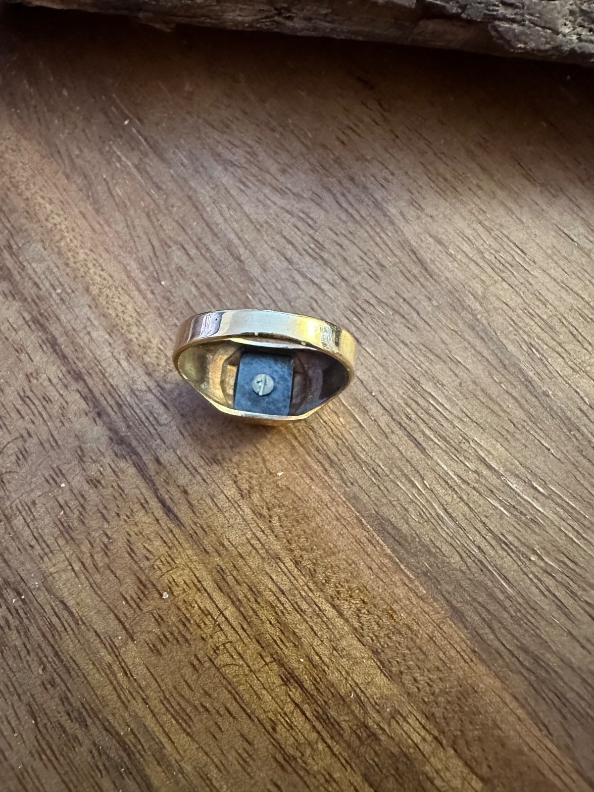 Vintage Statement Real 10K Solid Yellow Gold Init… - image 15