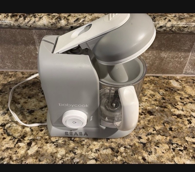 BEABA BABYCOOK SOLO THE ORIGINAL BABY FOOD MAKER PROCESSOR #BEA010A CLOUD GRAY 
