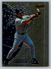 1997 Bowman's Best Baseball #5 Mike Piazza - VG - Los Angeles Dodgers