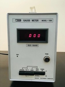 Sunlilab 138A Gauss Flux Density Meter - High Precision Magnetic Field Tool