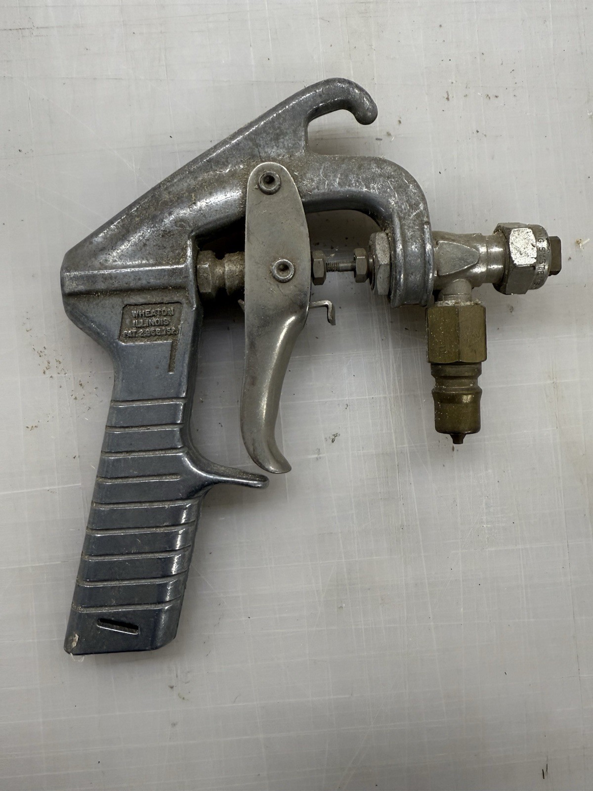 Vintage Jetgun Wheaton Illinois Paint Spray Gun Spraying System Company