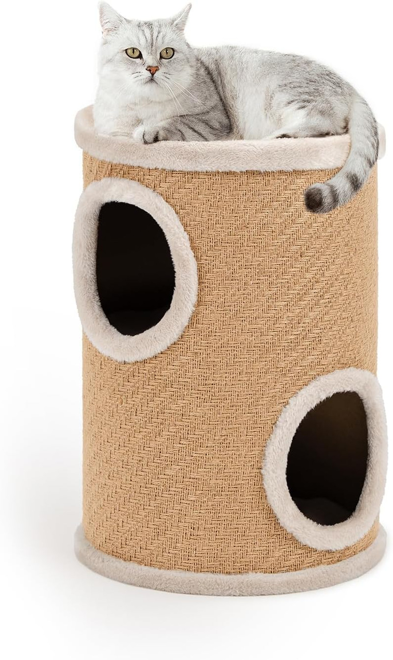 Albero Tiragraffi Gatti 50cm Juta | Design Compatto e Pallina Gioco