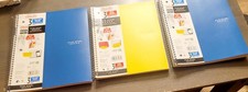 Five Star Notebooks Bundle Of 3 Three Subject 2 College Ruled And 1 Wide Ruled
