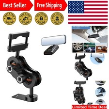 Aluminum Radar Detector Mount for Uniden - Adjustable Rearview Mirror Bracket