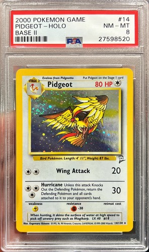 Pidgeot graded PSA 8 for sale on eBay
