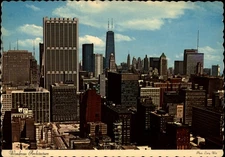 Wondrous Architecture Chicago Illinois vintage postcard s650