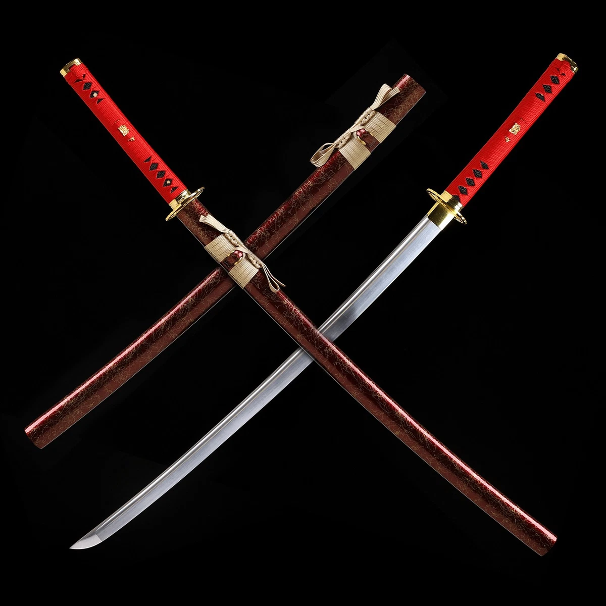 武士红色收藏日本刀剑、军刀| eBay