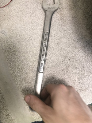 #ad Craftsman 15 16 12 Point Combination Wrench Forged Steel USA VA 44704 $15.00