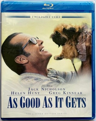 As Good As It Gets Blu-ray. Twilight Time. New and Factory Sealed.