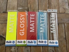 3Doodler ABS &PLA Strands 3D Filament Refill Lot of  5 Partial Packs Multicolor