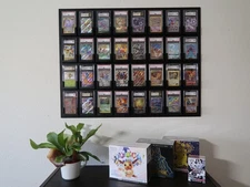 Pokémon Slab Display | Interlocking Frame for Graded Cards | Top-Loader Access