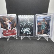Cade Cunningham Pistons 2022-2023  3-Card Lot Unleashed/Lights Out/Dominators