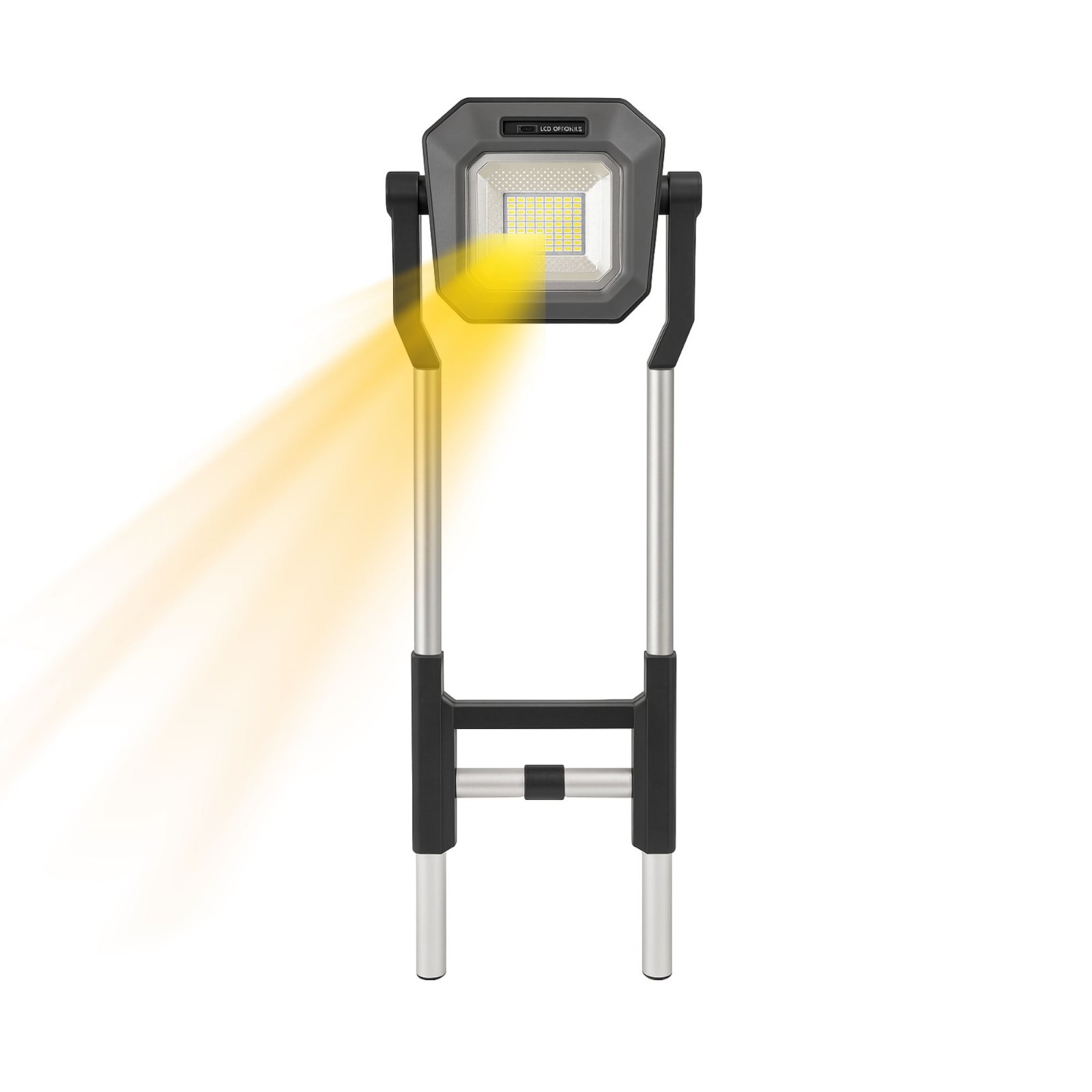 Faro a LED ricaricabile telescopico  750 lumen a 3000 lumen impermeabile
