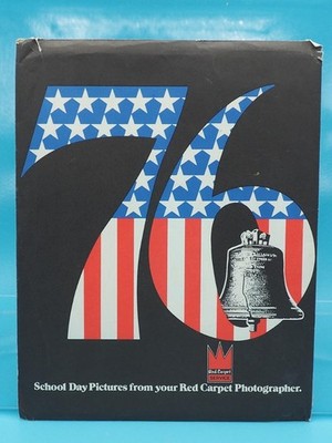 Red Carpet School Photographer Bicentennial Photo Envelope 1976