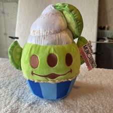 LARGE Disney Munchlings Single Serve Plush Rare Alien Key Lime Cupcake Scented