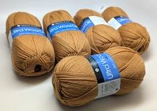 Bag of 5 Berroco Ultra Wool DK 100% Superwash Wool 100gm/ 292yds 8329 Toffee DS