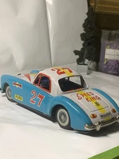 Vintage Tin Friction Race Car By Gragstan In Japan 1960s Speed King 