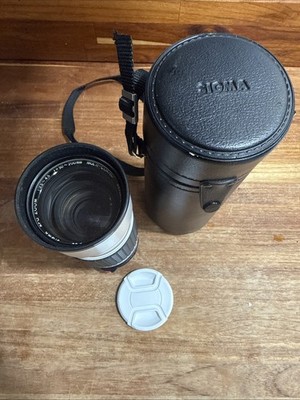 Sigma 50-200mm f/3.5-4.5 APO manual focus telephoto lens