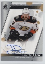 2022-23 SP Authentic Auto Future Watch 235/999 Hunter Drew #139 Auto 0cv