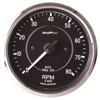 AutoMeter 201004 Cobra 4'' 8000 RPM Tachometer Gauge
