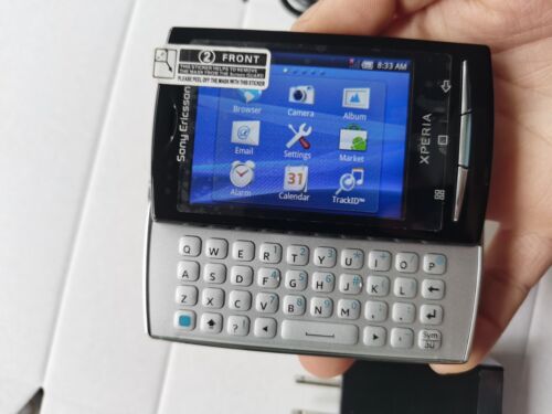 Sony Ericsson Xperia X10 mini pro U20i - Czarny (odblokowany) Smartfon - Zdjęcie 1 z 12