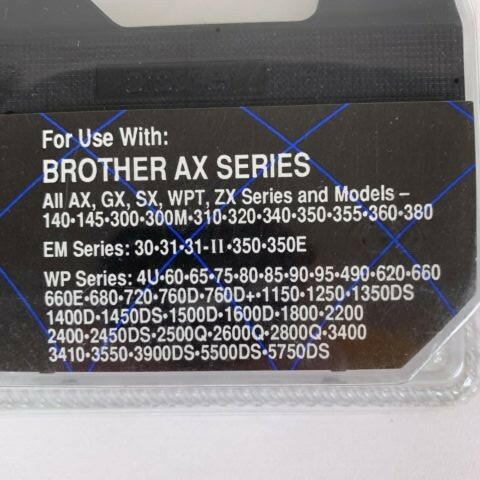 NOS Pack of 2 Brother Correctable Typewriter 1030 Film Ribbons