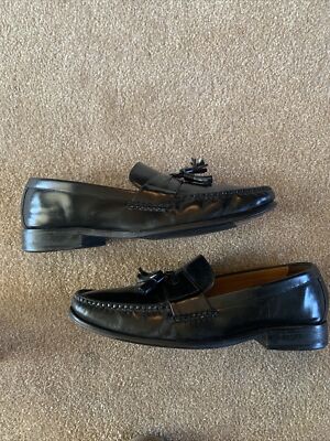 Cole Haan Men Loafer Tassel Dress Shoes Black Size 11.5 s-l400.jpg main image 3