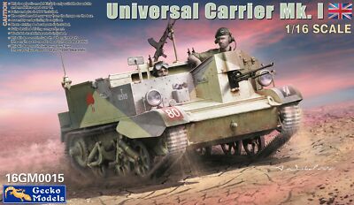 Gecko Models 16GM0015 1/16 Universal Carrier Mk.I Assemble Model Kit