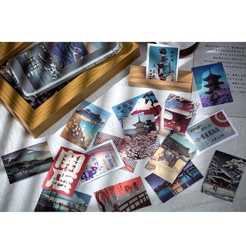 50X Japanese Paper Sticker Scrapbooking Planner Stationery Diary Journal Card - Picture 2 of 15