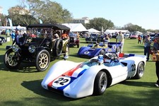 Cars 1968 mclaren m6b race racing car vehicle classic Desk Mat Stitched