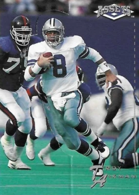 TCS 1486 1994-1995 Assets Die Cut Troy Aikman DC3 - Bild 1 von 2