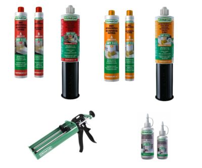 Repair Care Reparaturmasse für Holz DryFix Uni / DryFlex 1 / DryFlex 4 / Pistole