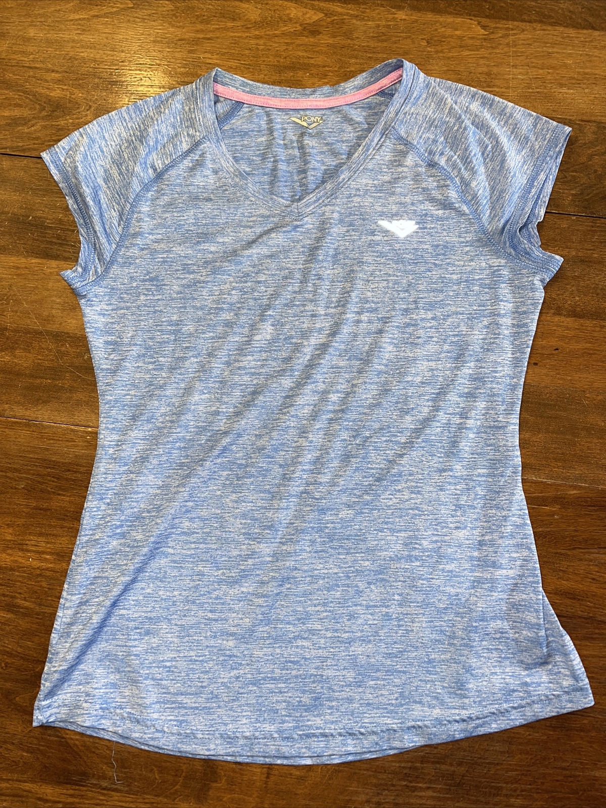 T shirt donna Pony Core Athletic blu erica taglia small ottime condizioni