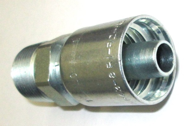 Lot De 6 Raccords Parker Série 43 1/2 NPT Mâle Rigide - Pour Tuyauterie, Marque OX, Modèle 10143-8-8 !