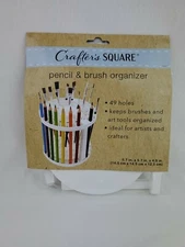 Brand New crafter's square pencil and brush organizer 