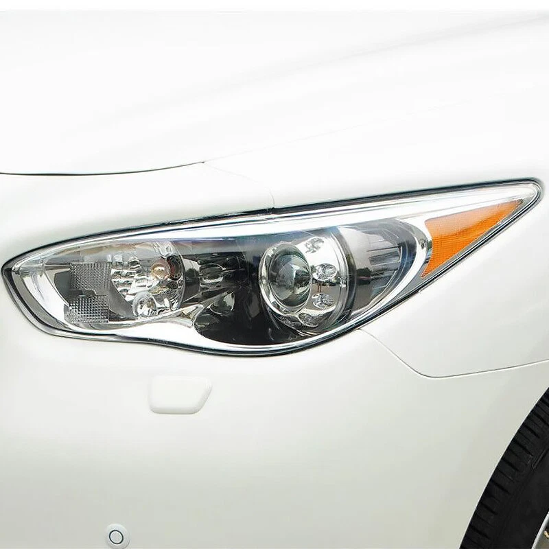 For Infiniti QX60 2014-2015 LH RH Side Headlight Headlamp Lens Cover Shell Clear - Image 2 of 4