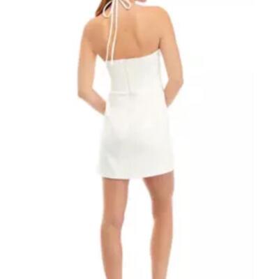 Whisper Ruth strap halter dress by French Connection NWT size 12 | eBay