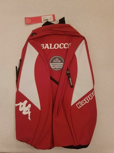 Zaino rosso marca Kappa Balocco targato giro D'italia | eBay