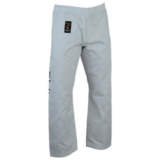 Playwell ITF Taekwondo White Trousers Adults Pants Gi Bottoms Training TKD