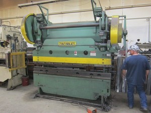 Cincinnati Mechanical Press Brake Model 50 6 135 Ton X 8 Ft Overall Video Ebay