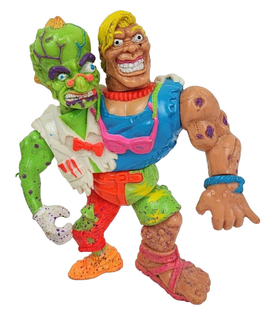 Toxic Crusaders Headbanger Action Figure Toy Troma Playmates 1991