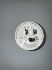 Aoycocr Smart Plug  Model X5P 120 AC 60 HZ Wireless Type:wifi 2.4 Ghz White
