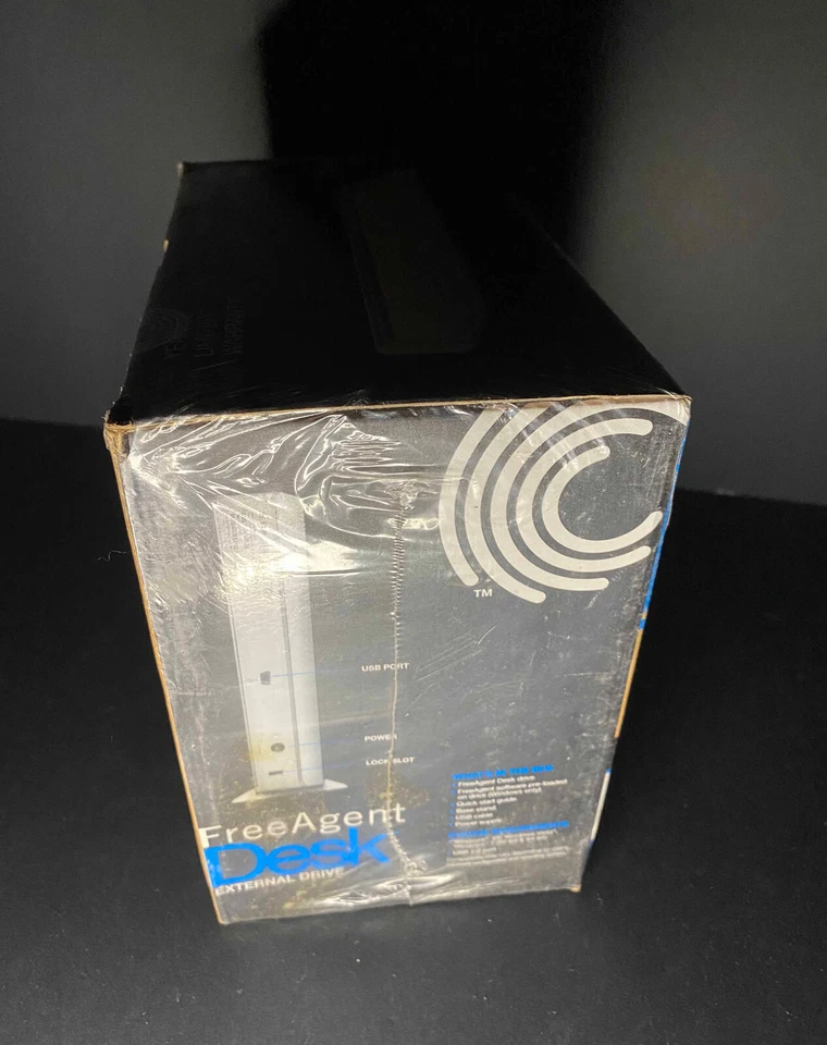 Seagate FreeAgent Desk 500 GB External Hard Drive New - Image 2 of 4