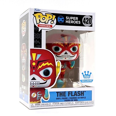 Funko POP! DC Super Heroes: Dia De Los - The Flash #420 (Funko Shop ...