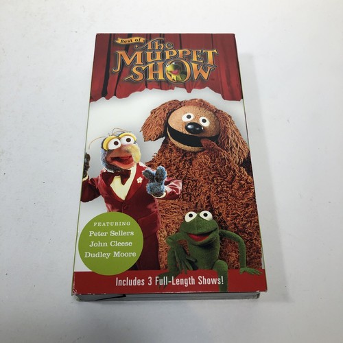 Best Of The Muppet Show VHS PETER SELLERS JOHN CLEESE DUDLEY MOORE | eBay