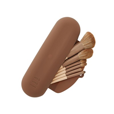 JASAQE Silicone Makeup Brush Holder Makeup Brush Bag Travel Case Travel Essen...