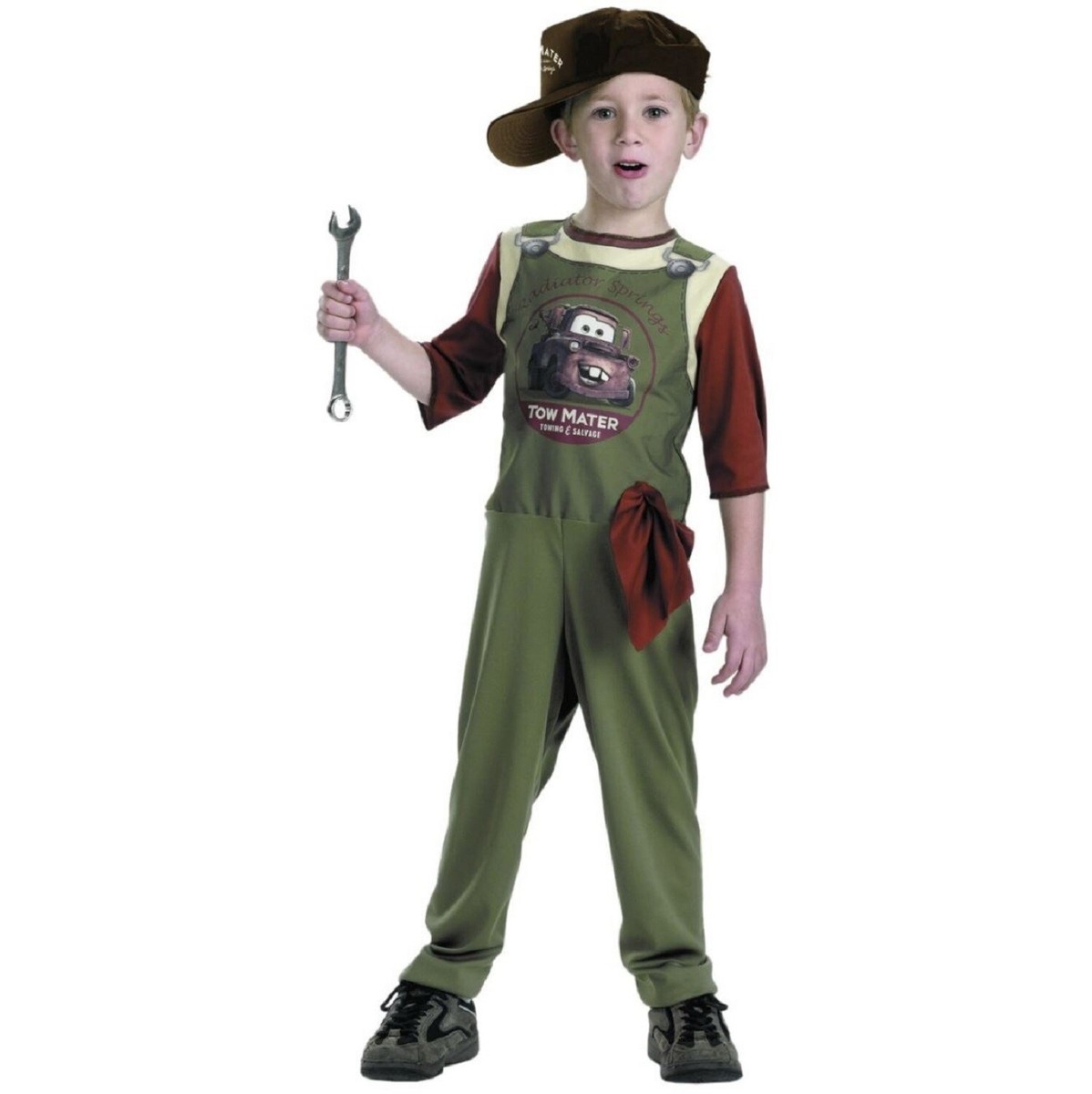 Tow Mater Disney Mechanic Boys Costume Tow Mater Disney Mechanic Boys Costume